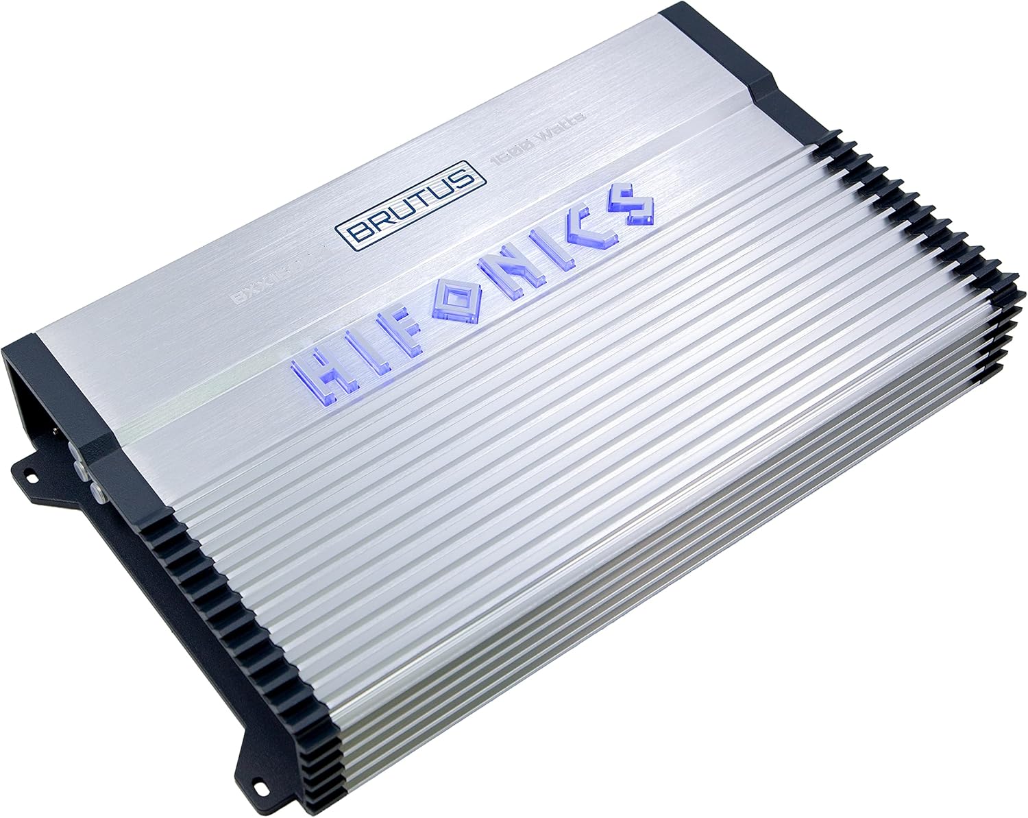 Hifonics BXX1600.4 1600 Watt RMS 4-Channel Stereo Speaker Amplifier Brutus Car Audio, Chrome