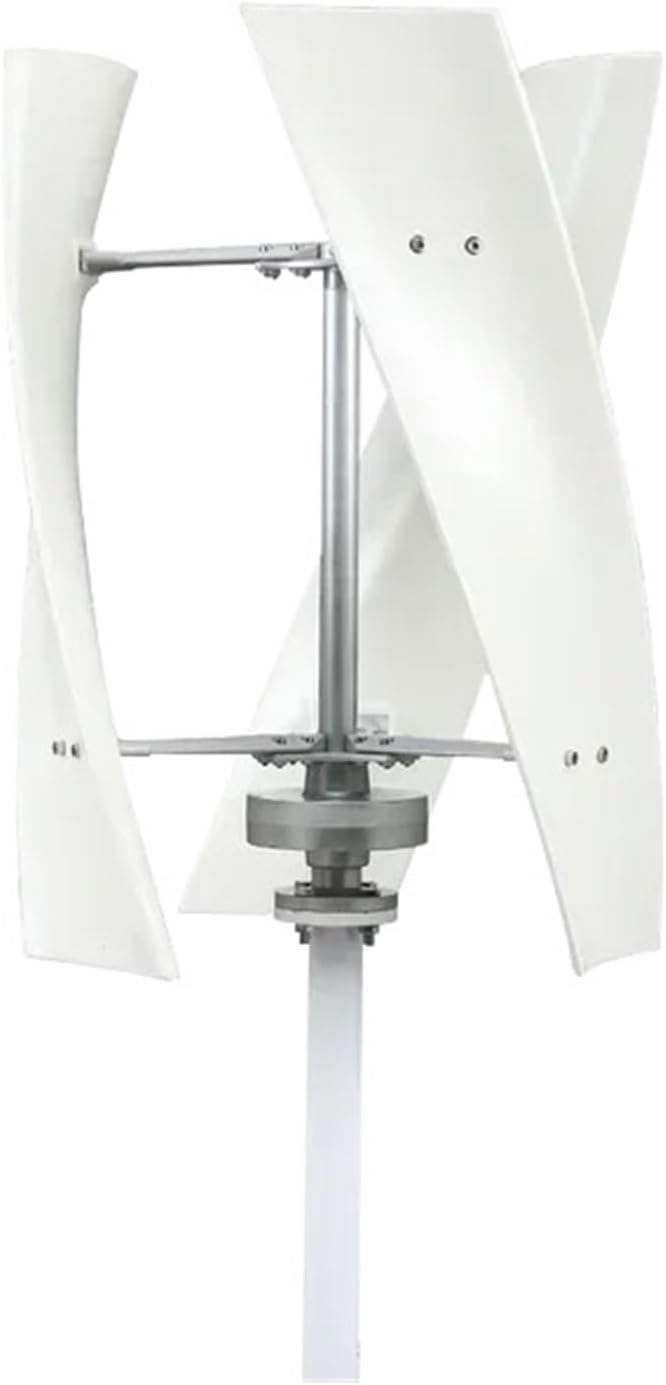 5000W 8000W 12V 24V 48V Vertical Wind Turbine Generator for Home Wind Power Windmill Permanent Maglev with MPPT Industrial Energy(White,12V_5KW)