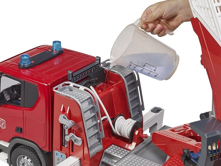 Bruder - SCANIA Super 560R Fire engine w water pump and L&S module (Replaces 03590)