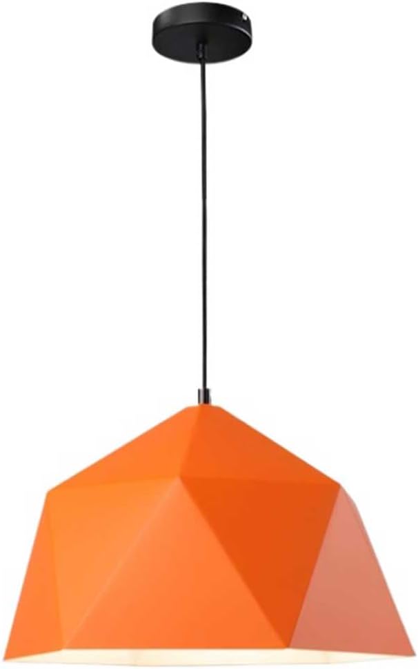 Modern Industrial Pendant Light Geometric Design Lantern Metal Finish Hanging Light Chandeliers with E27 Base Adjustable Nordic Ceiling Lamp for Farmhouse Restaurant Loft Kitchen