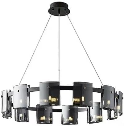 Postmodern Restaurant led Chandelier Simple Light Luxury Crystal Decoration Nordic Indoor Chandelier Lighting,Modern Ceiling Light