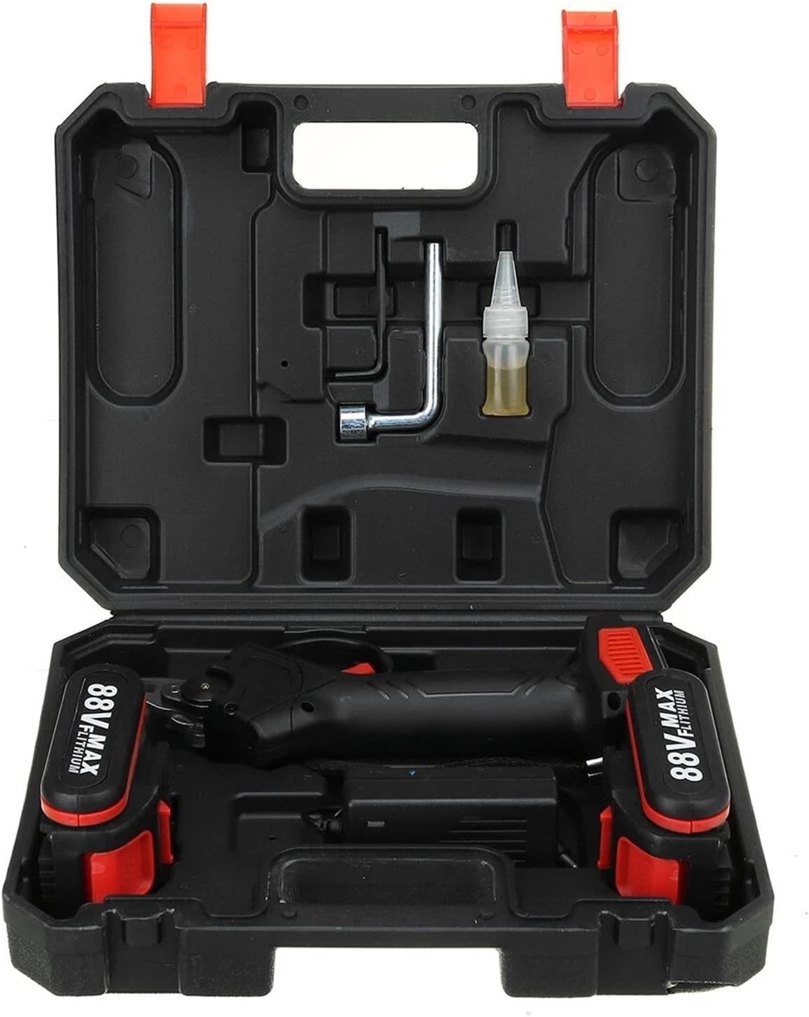 Hardware Tools Kit Wrench All Purpose Tool Box VIOLEWORKS 88VF Cordless Electric Pruning Shears Secateur Branch Cutter Scissor W/ 2 Battery & Plastic Tool Box Professional Watch Repair