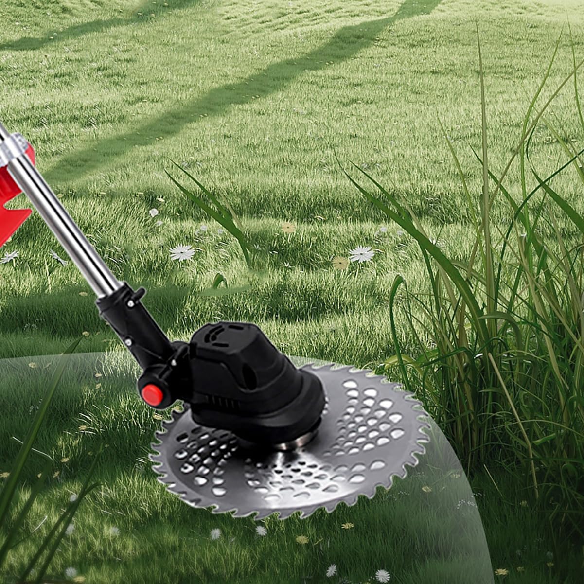 Brushless Lithium Multifunctional Handheld Lawn Mower - High-Power Lawn Trimmer with Battery