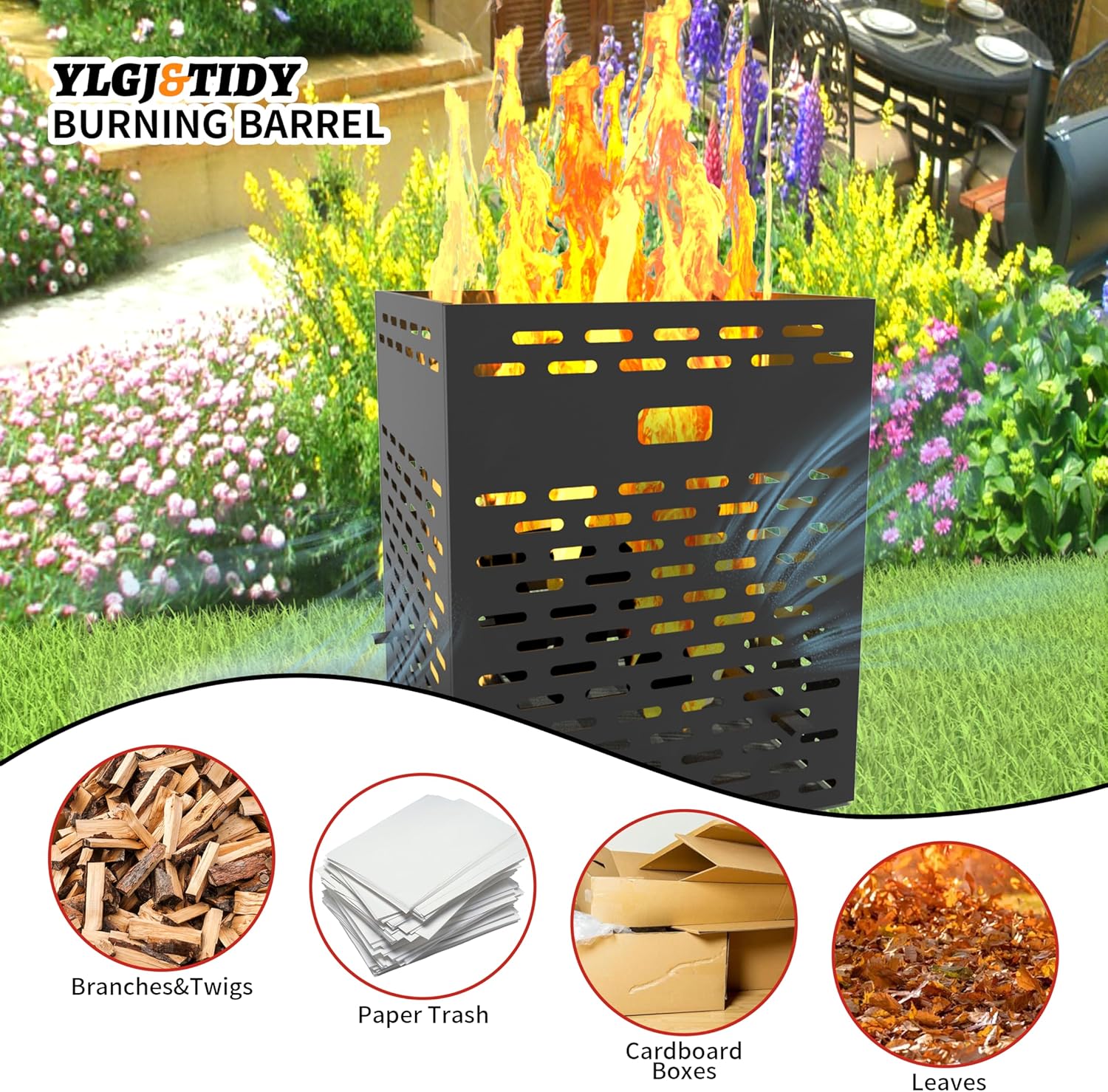 63 Gallon Burn Barrel, 30