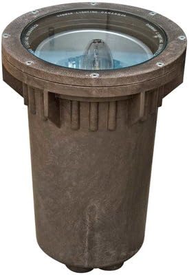 FG4390-MED/MT Fiberglass Light, 150W MH/Med Multi Tap, Bronze Finish