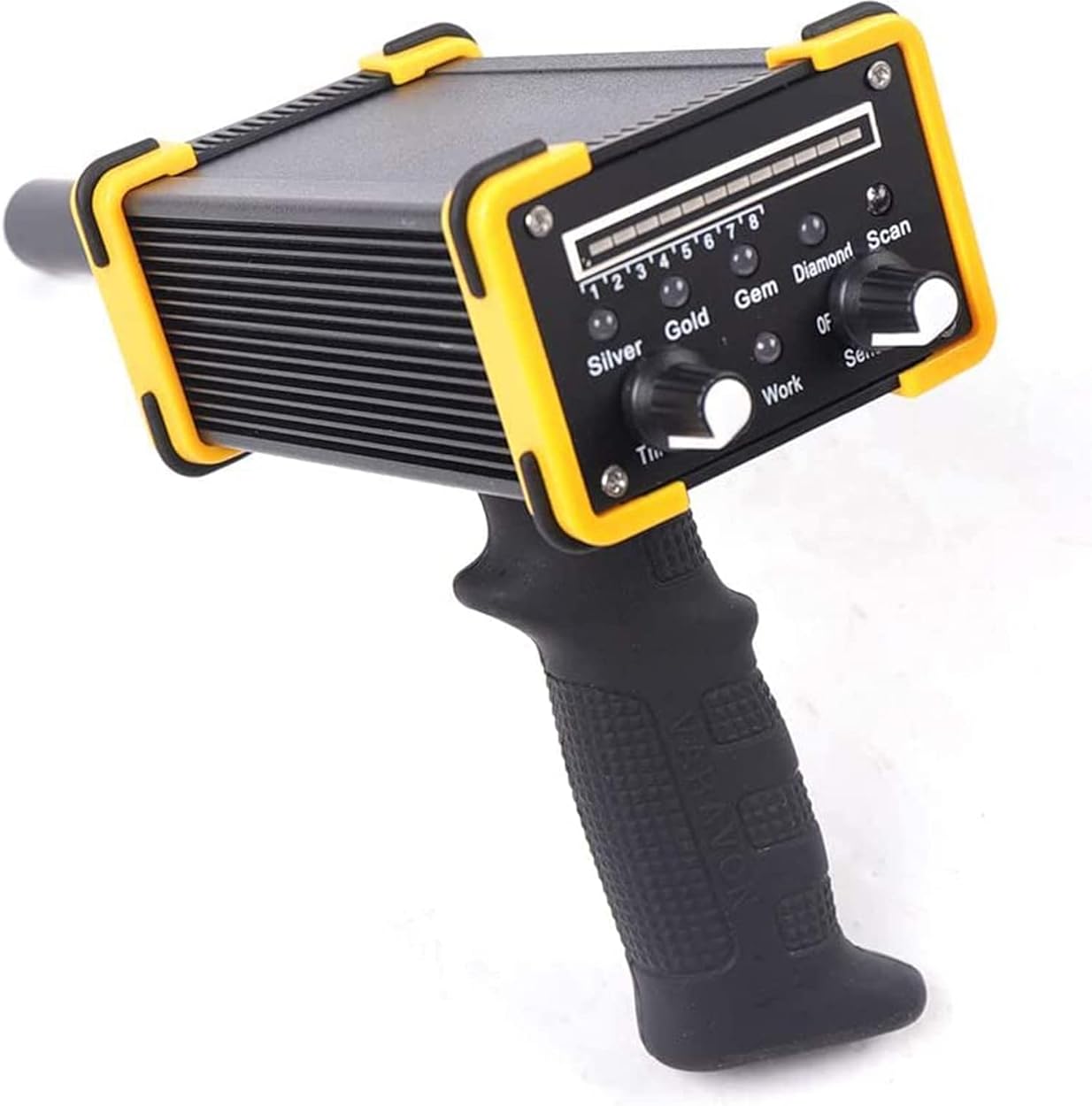 Handheld Metal Detector,Adults Metal Detector with High Sensitivity Search Coil LCD Display Voice Alarm with Accessories and Carry Case