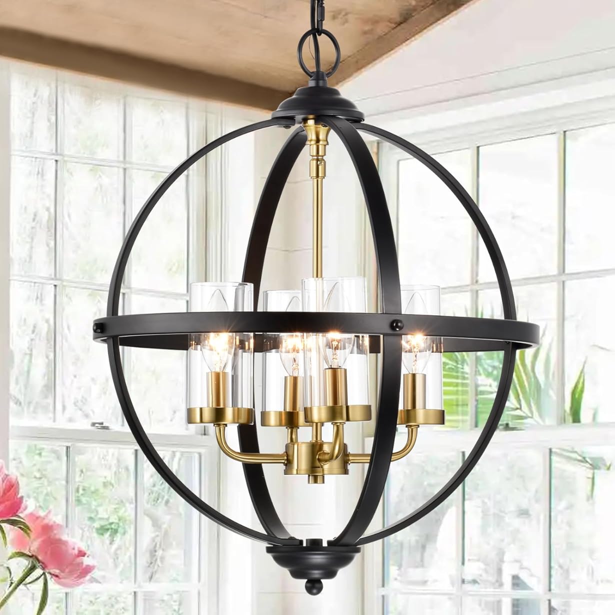 Treekee Rustic Chandelier, 17