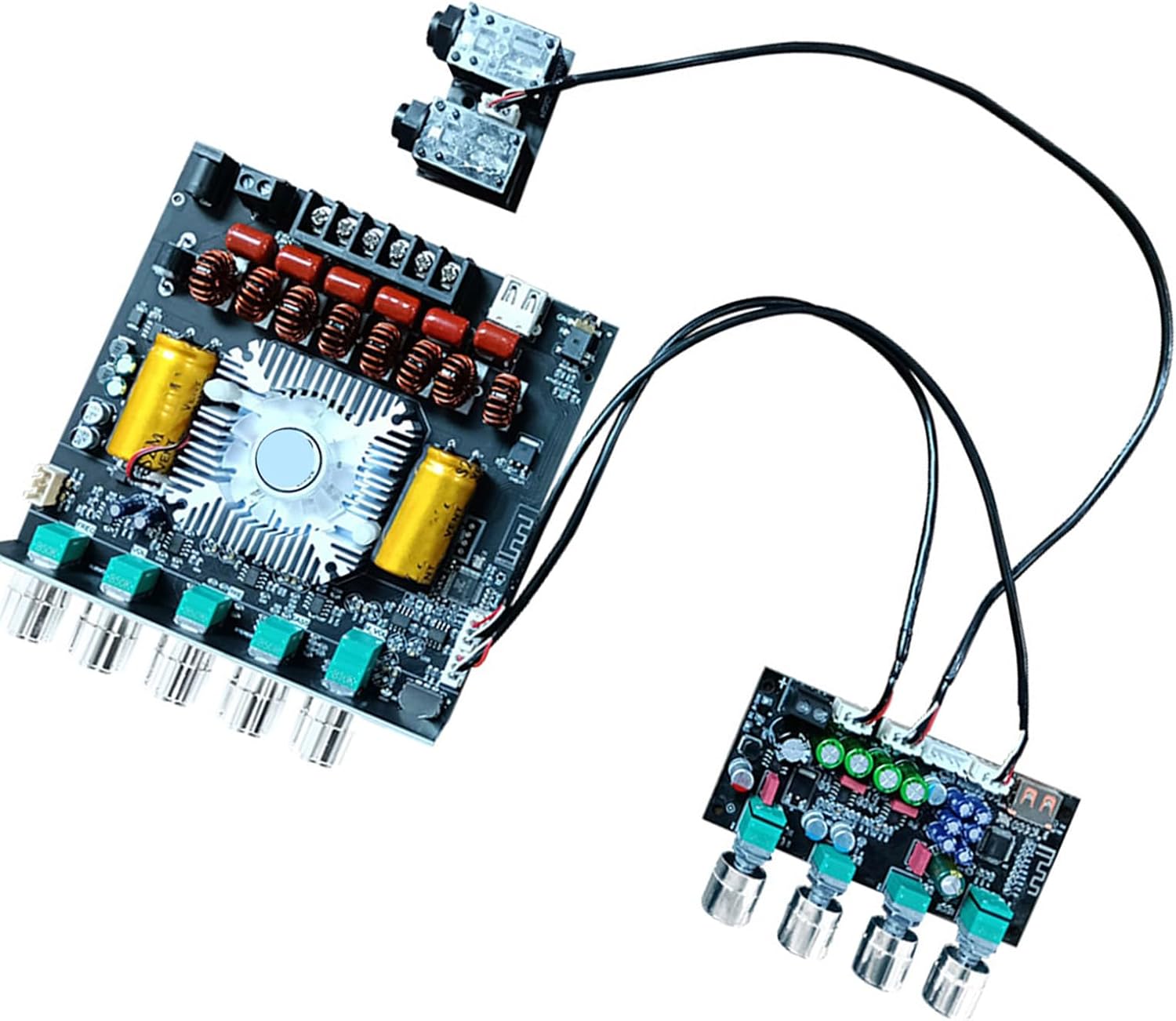 8-36V Professional Karaoke Preamp DSP Mixing Module with Enhanced Reverberation & Sound Control Cable Preamp Board