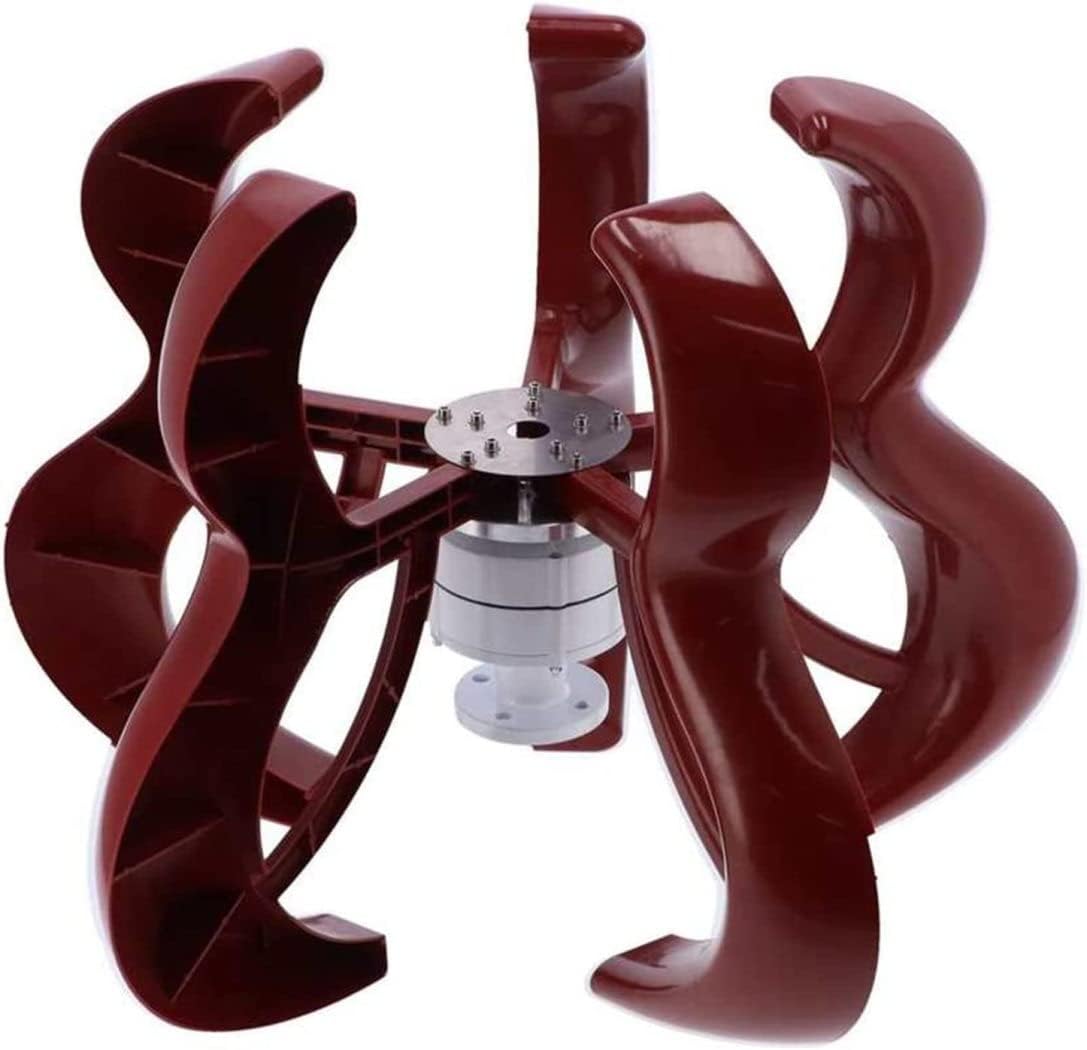 LiuSj JUnSt 8000 W 12 V 24 V 48 V Vertical Wind, Five Blades with Controller Wind Energy Generator Installation Kit Home Camping