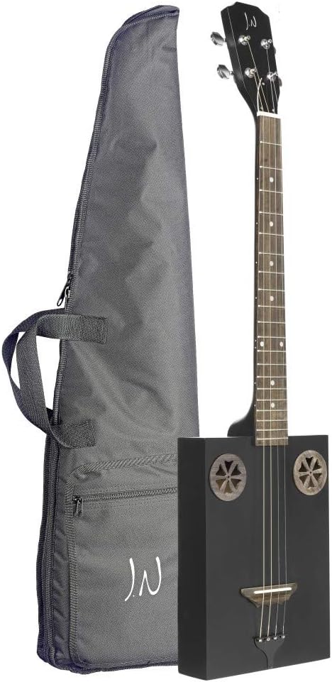 JN Guitars Series 4 String Acoustic Guitar, Right, Cask Coal, Full FIRKCOAL