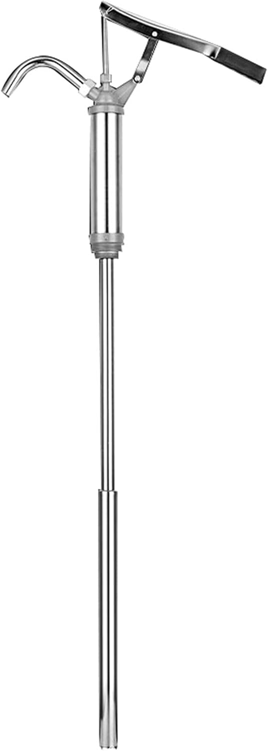 Hand Tool Heavy-Duty Lever Pump Fuel delivery Pump, Aluminum Alloy Barrel Type Retractable Fuel Drum Pump, Used for Sending, Diesel, lubricating Oil and Other Barrel Pump Tools