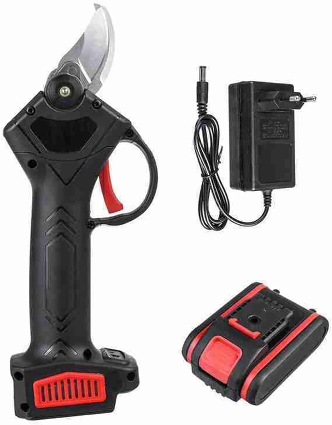 Floral Shears Strong Pruner Electric Pruning Shears Secateur Branch Lithium Electric Scissors Cutter Lithium-ion 48V 9000mAH Battery Garden Landscaping