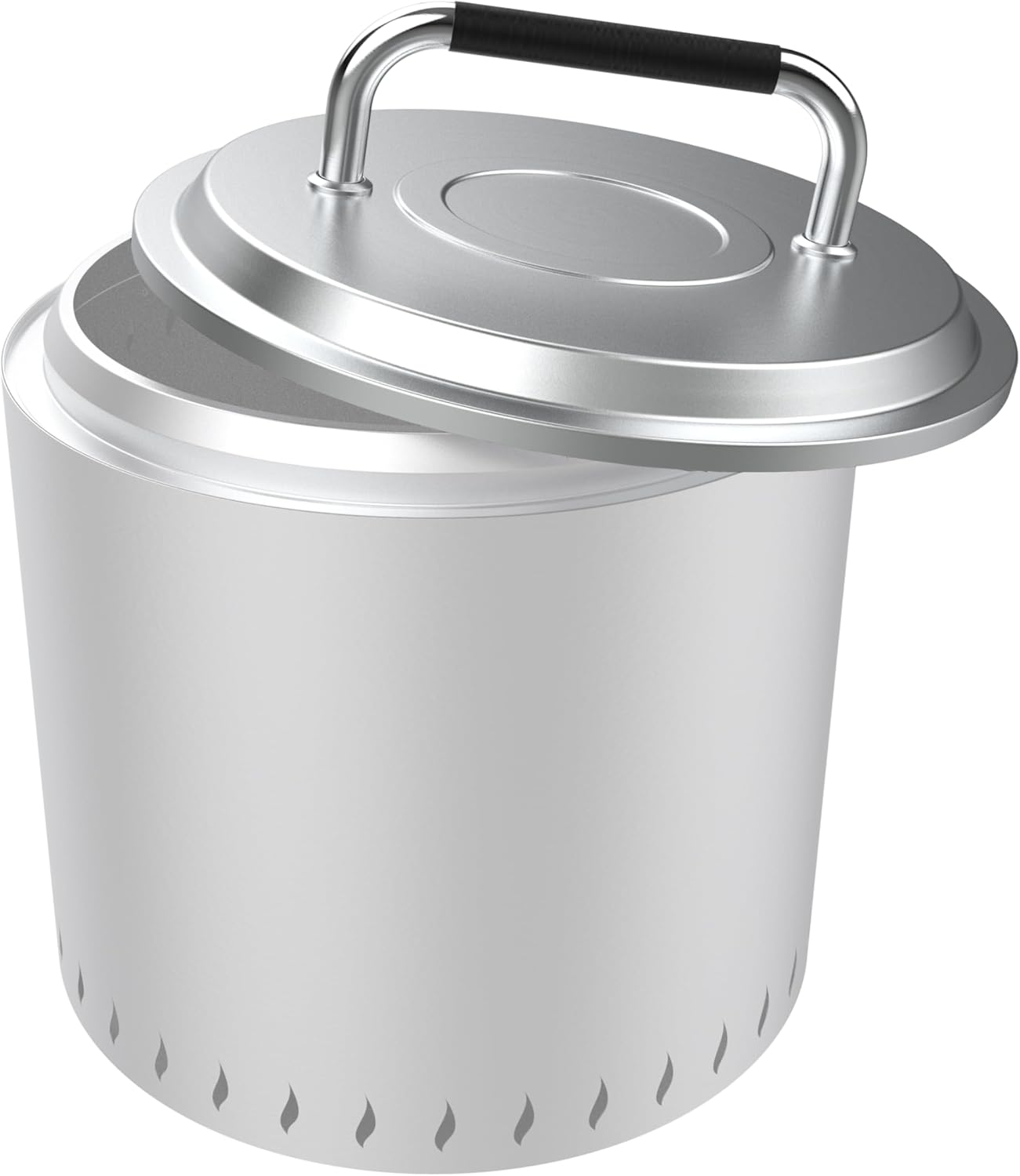 PARTAKER Stainless Steel Fire Pit Cover Lid for Solo Stove Bonfire, 19.5