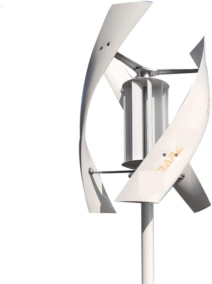 Wind Turbine 2000w Wind Turbine Generator 48v Alternative Energy Generator 220v AC Output Household Complete Kit With Controller Inverter (Color : Turbine Only, Size : WHITE_24V_1500W)