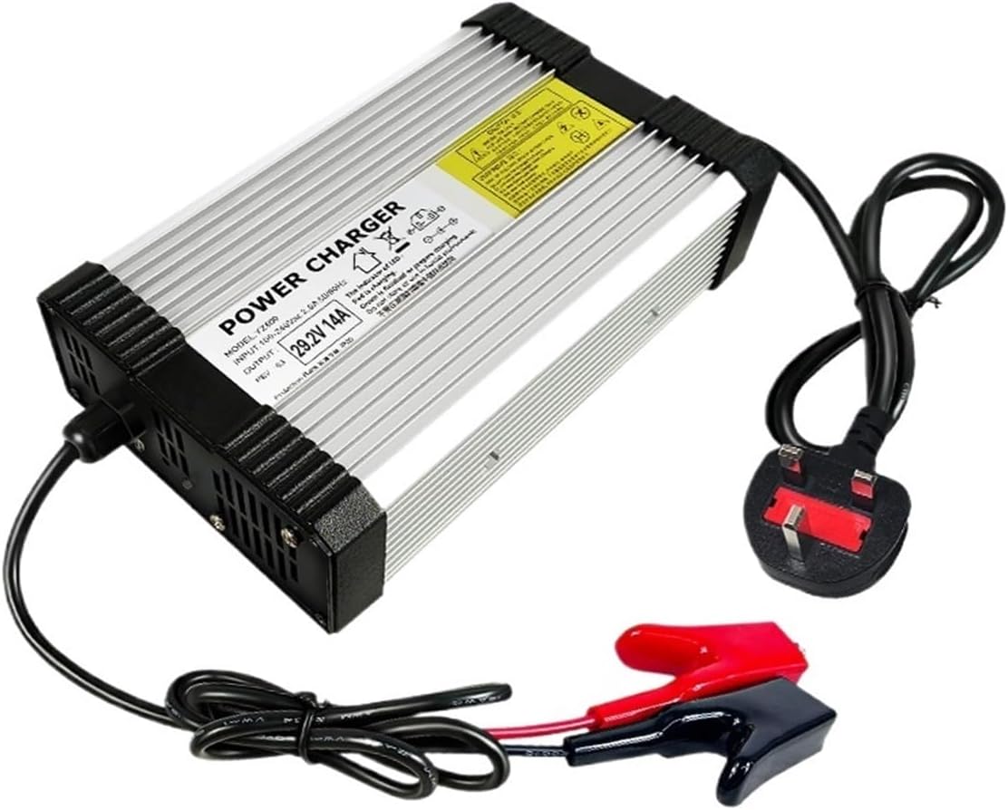 Lead-Acid Battery Charger 29.2V 14Alifepo4 Lithium batterys Charger 8S 24V lifepo4 high Power Charger Intelligent Charger 48V Power Tool Universal(CT30,U.S)