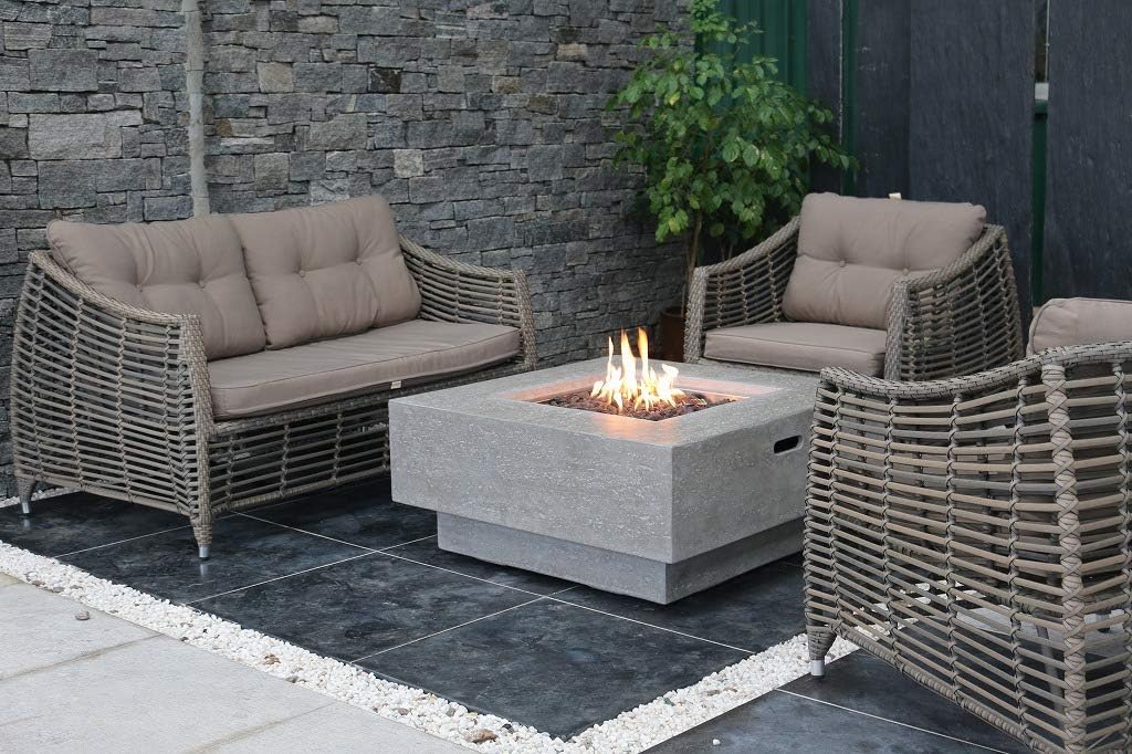 Elementi Manhattan Fire Pit - Natural Gas