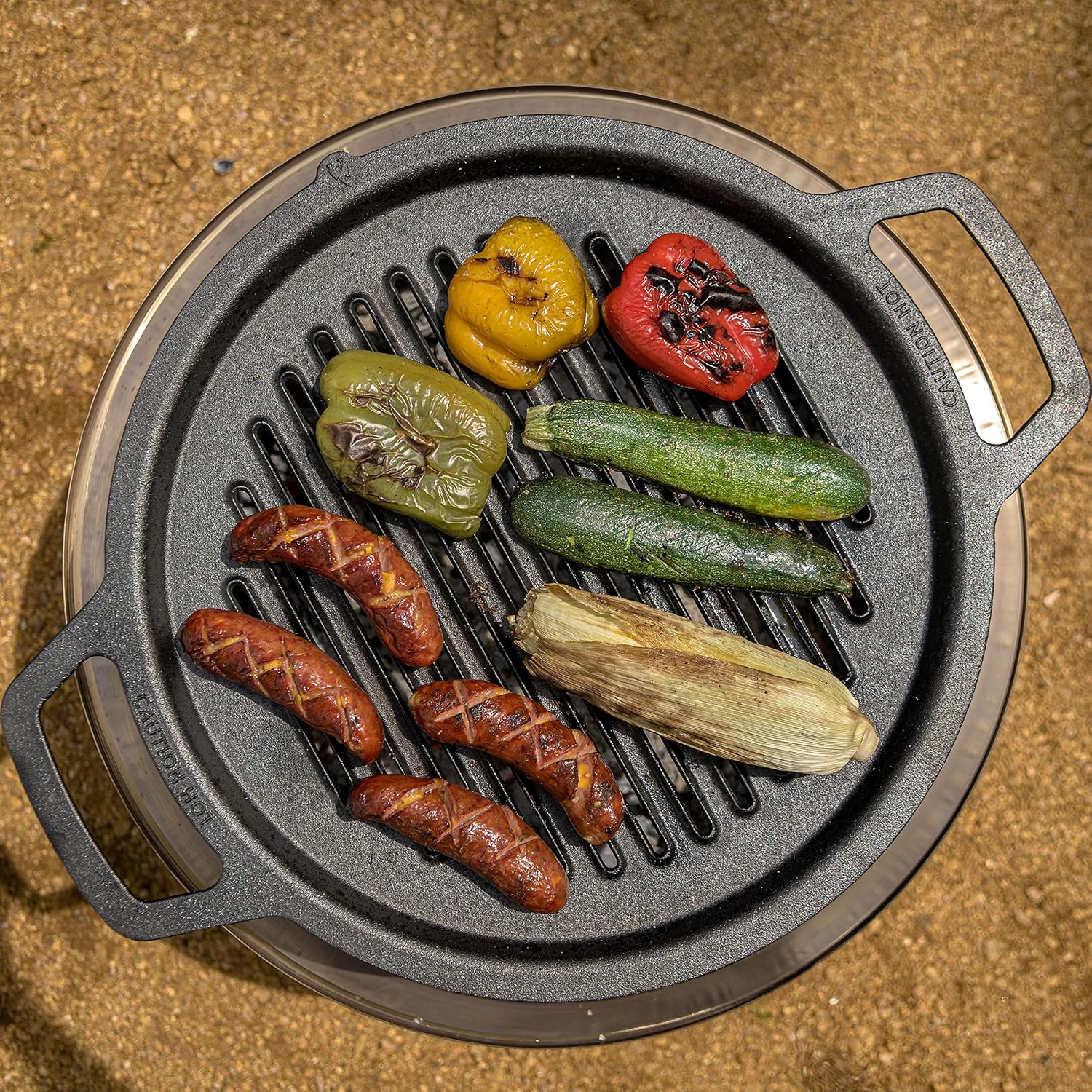 Solo Stove Yukon Hub, Stainless Steel Hub for 20 cm Elevation, Addition to Yukon fire Pit, Three Stabilizing Feet, Weight: 2 kg, Diameter top: 47 cm