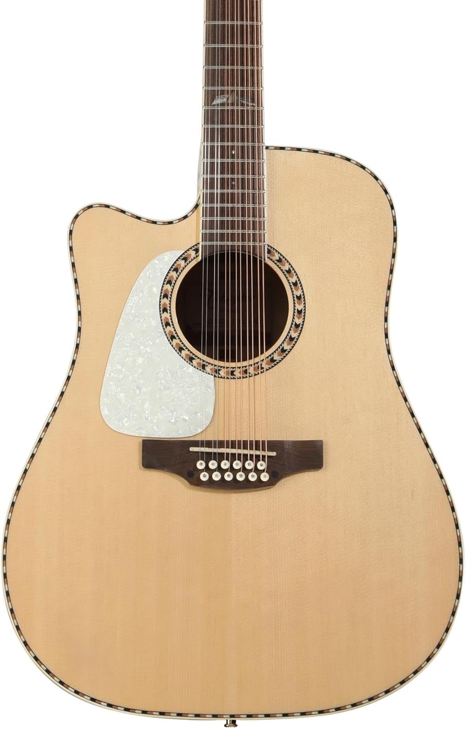 Takamine GD74CE 12-string Left-handed Acoustic-electric Guitar - Natural