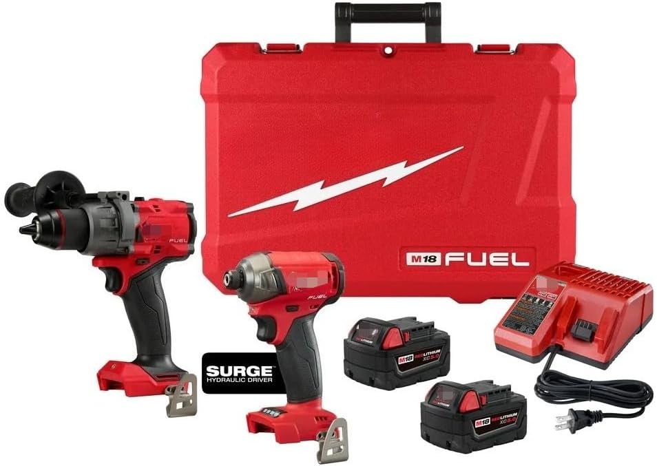 Compatible for use with Milwaukee 3699-22 M18 FUEL 18V Cordless 2-Tool SURGE Combo Kit w/5.0AH Batteries