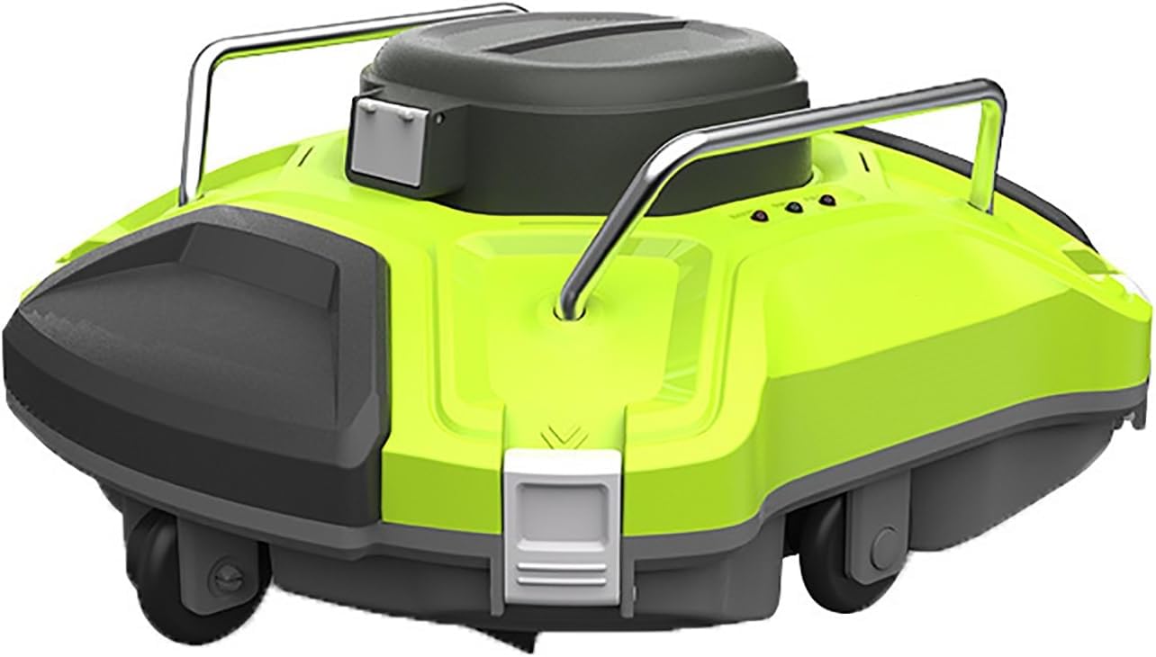 Pool Vacuum for Above Ground Pool, Pool Surface Skimmer Cleaner, Automatic Robotic Pool Vacuum Cleaner for in Ground Pool Up to 1000 Sq. Ft(Green)