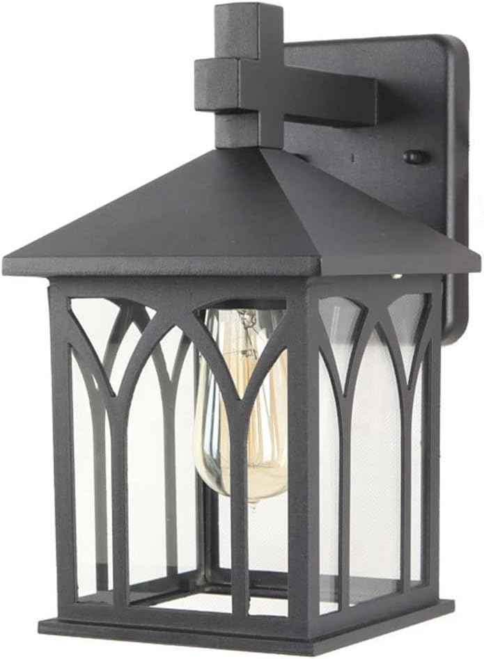 Outdoor Wall Lantern, Wall Sconce As Porch Lighting Fixture, E26 Aluminum Alloy European Style Minimalist Decoration Wall Sconce, for Courtyard, Corridor, Aisle Waterproof Wall Lamp