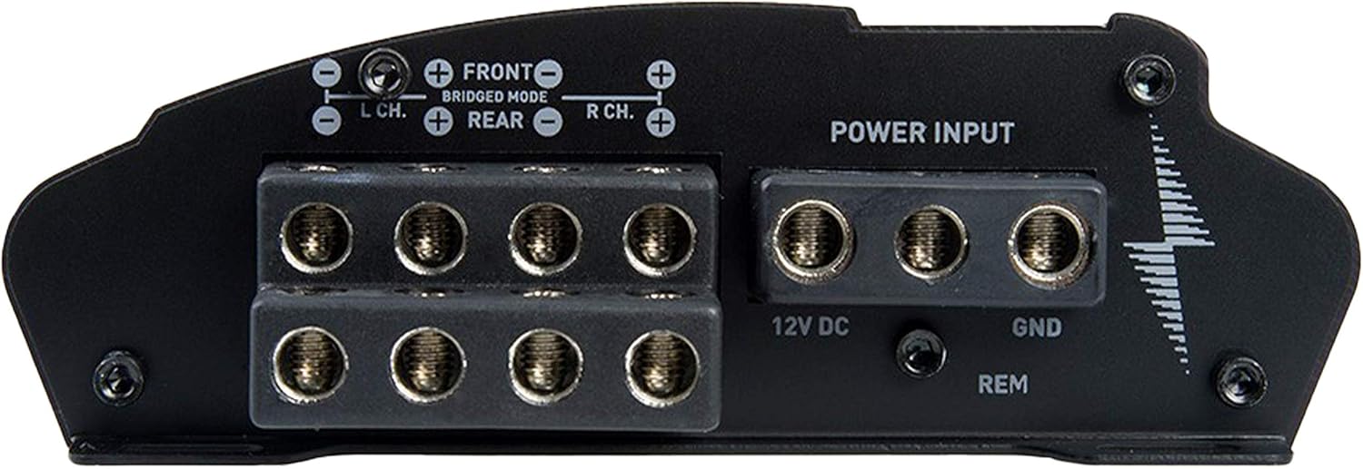 Precision Power i1000.4 650W Class D Full Range 4ch Amplifier,Black & Copper