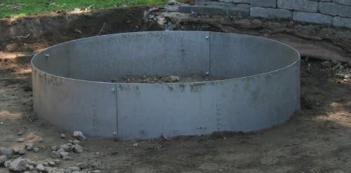 Stainless Steel Metal Fire Pit Liner Insert 45