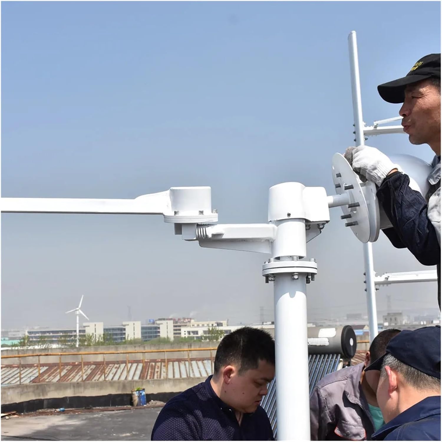 Wind Turbine Generator Kit, 1000W Horizontal Wind Turbine Generator Free Energy Homeuse Windmill(48V)