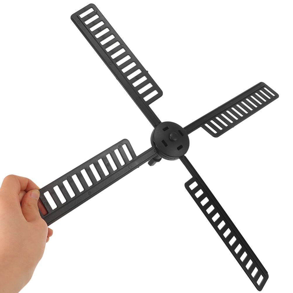 Alipis 20pcs Solar Windmill Accessory Plastic Windmill Blades for Outdoor Garden Decor Eye-catching Design for Lawn Patio