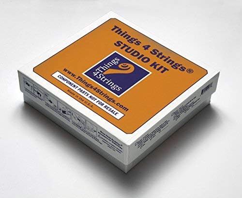 Original Bow Buddy Bright Blue Things 4 Strings Bow Hold Buddies Studio Kit of Violin/Viola Teaching Aid Accessories