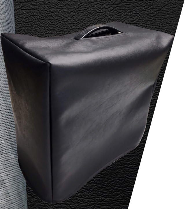 DCFY Ultimate Guitar Amplifier Cover for Line6 Catalyst 200 Amp | Premium Synthetic Leather: Pitch-Black| Made in the US