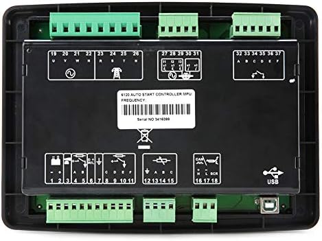 YWBL-WH DSE6120 Deep Sea Electronic Generator Controller Automatic Engine Control Module 0-10V/4-20mA