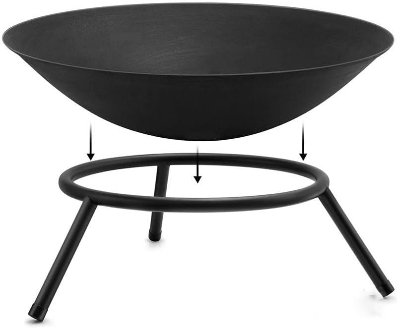 Outdoor Fireplaces Modern Home Garden Courtyard Grill Stand Wrought Iron Fire Pits Bonfire Party Brazier Wood Heater Outdoor Camping Furnace Fire Pits