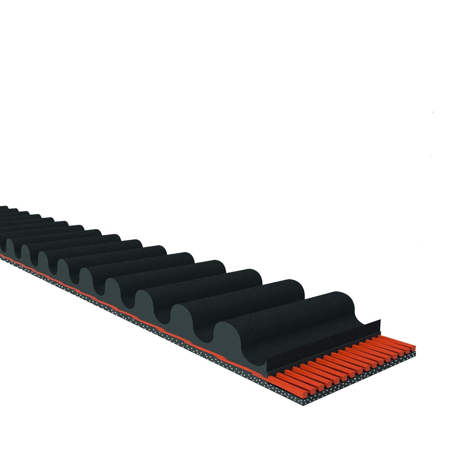 Replacement for 457814M170 Replacement Belt fits for Woods Manufacturing - Belts for Automotive, Industrial, and Generator Use