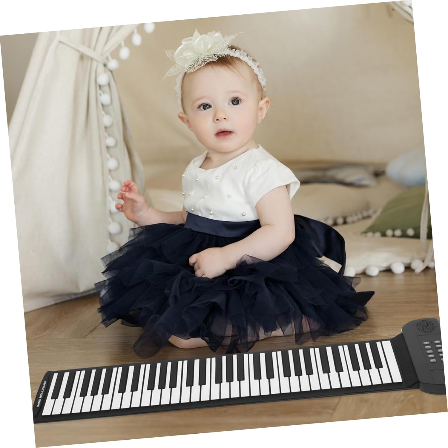 Totority Key Silicone Hand Piano for Beginners Portable Electronic Keyboard Foldable Design for Boys and Girls Adults Great for Music Enthusiasts