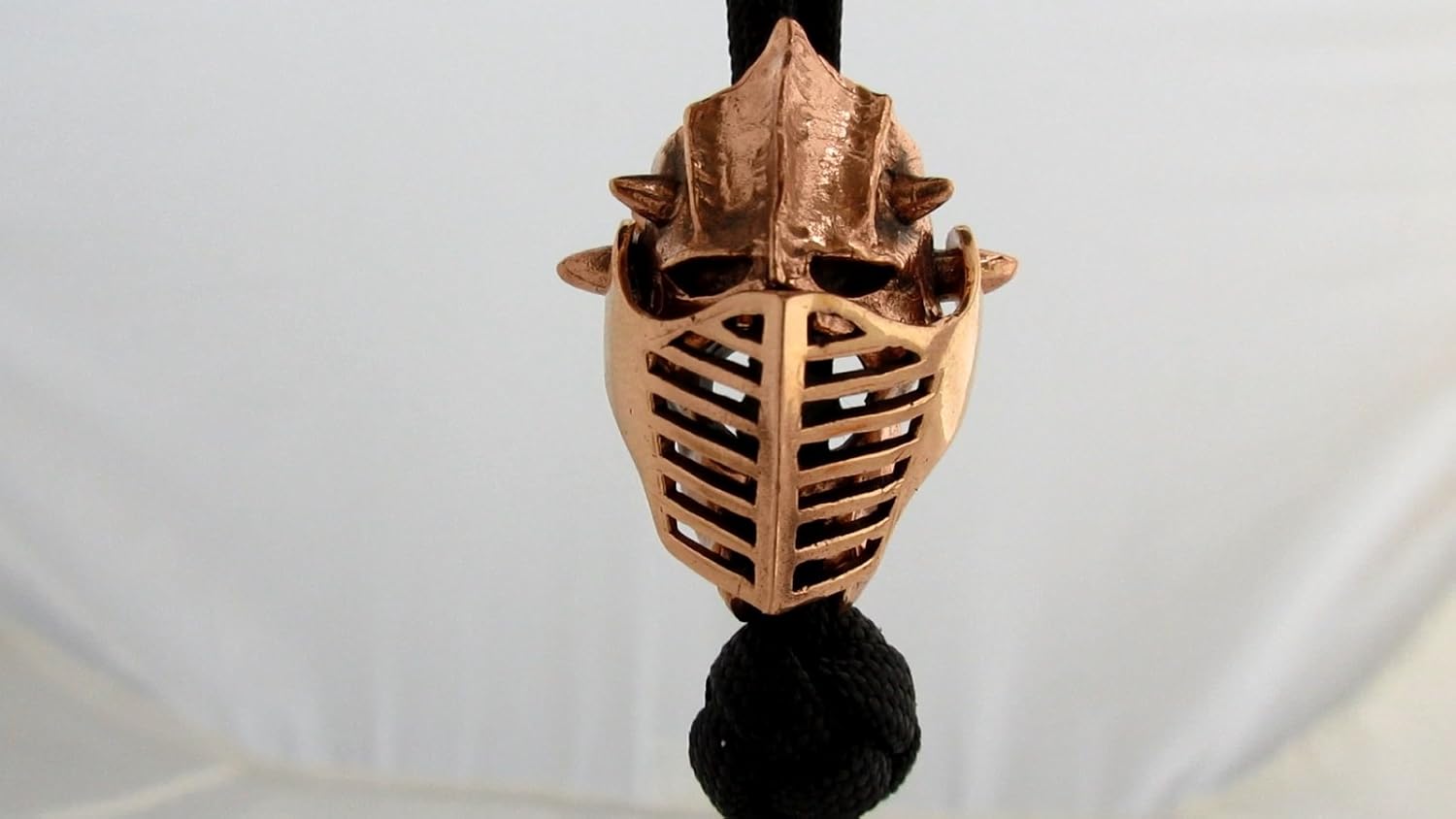 Knight Paracord/Lanyard Bead in Copper by Santi-Se