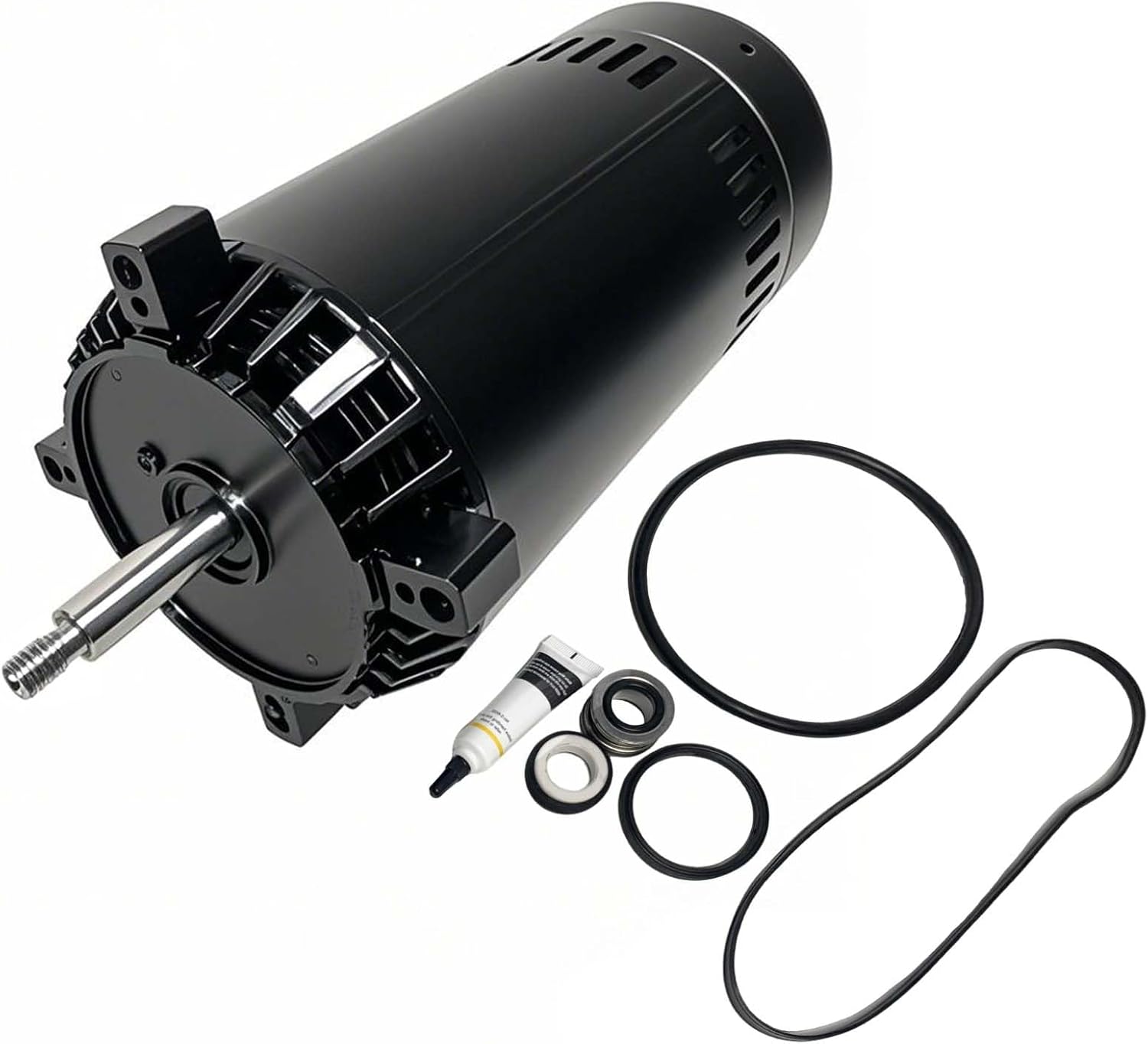 UST1102 1 Hp Up-Rated Swimming Pool Pump Motor Replacement for Century, A.O. Smith, Hayward Super Pump, Super II, Max-Flow,115/230V Pool Motor with Seal Kit SP2607X10 56J Frame, 3450RPM Motor