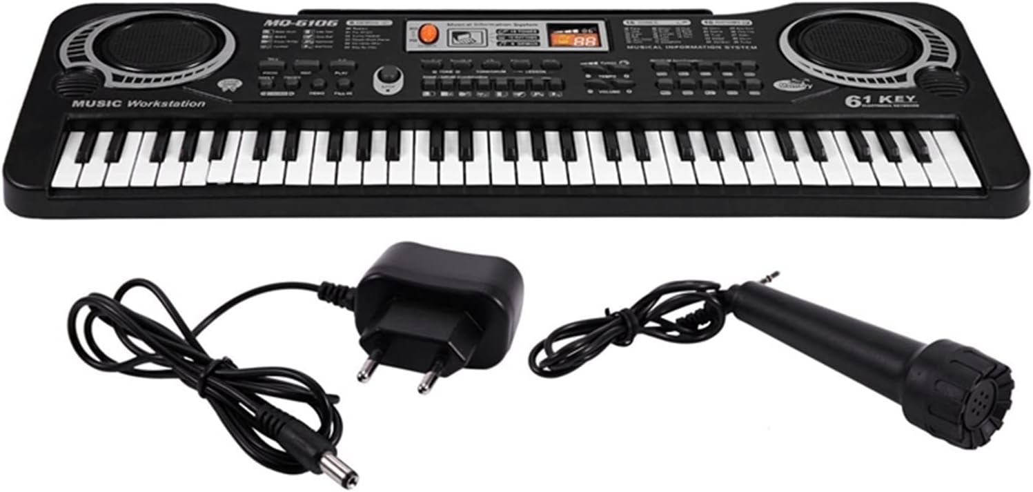 Keyboard Piano 61 Keys Digital Music Electronic Keyboard Key Board Electric Piano