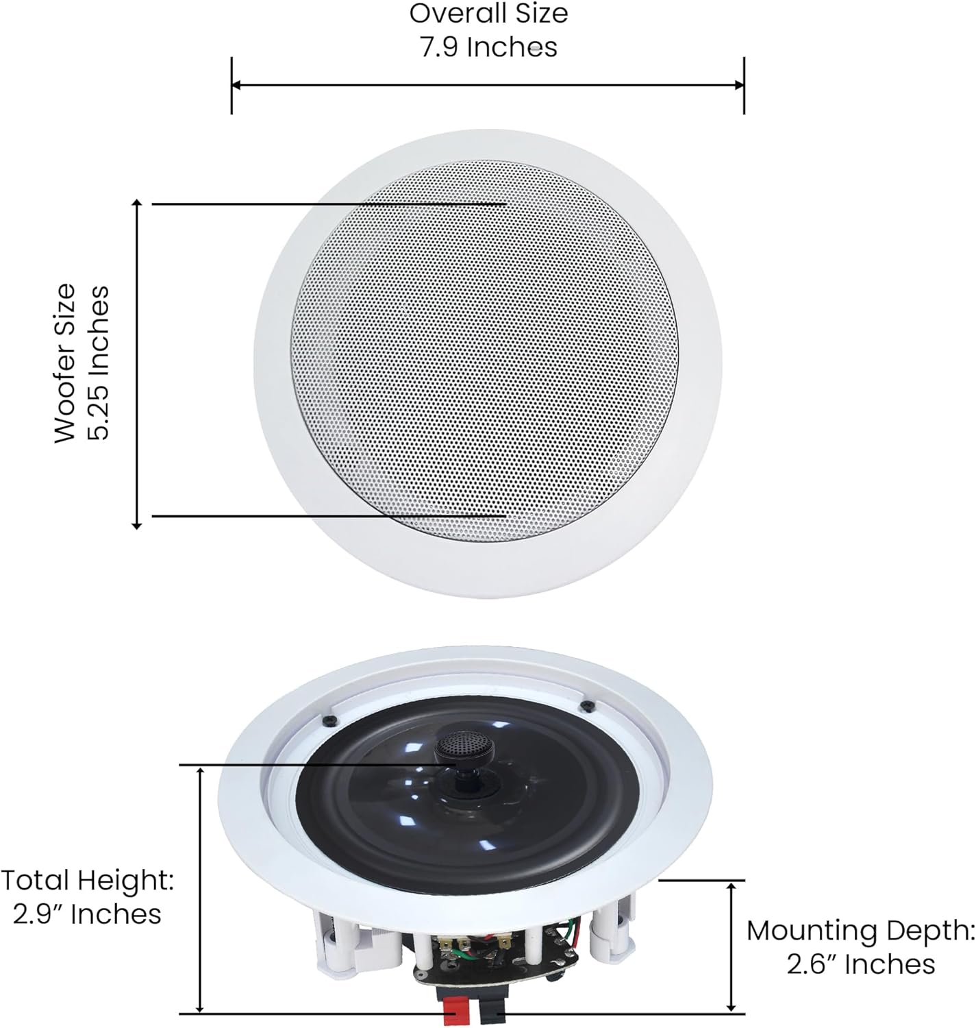 Home Theater System Kit 4-Channel 1000 Watts Amplifier w/ 4 Qty of 5.25
