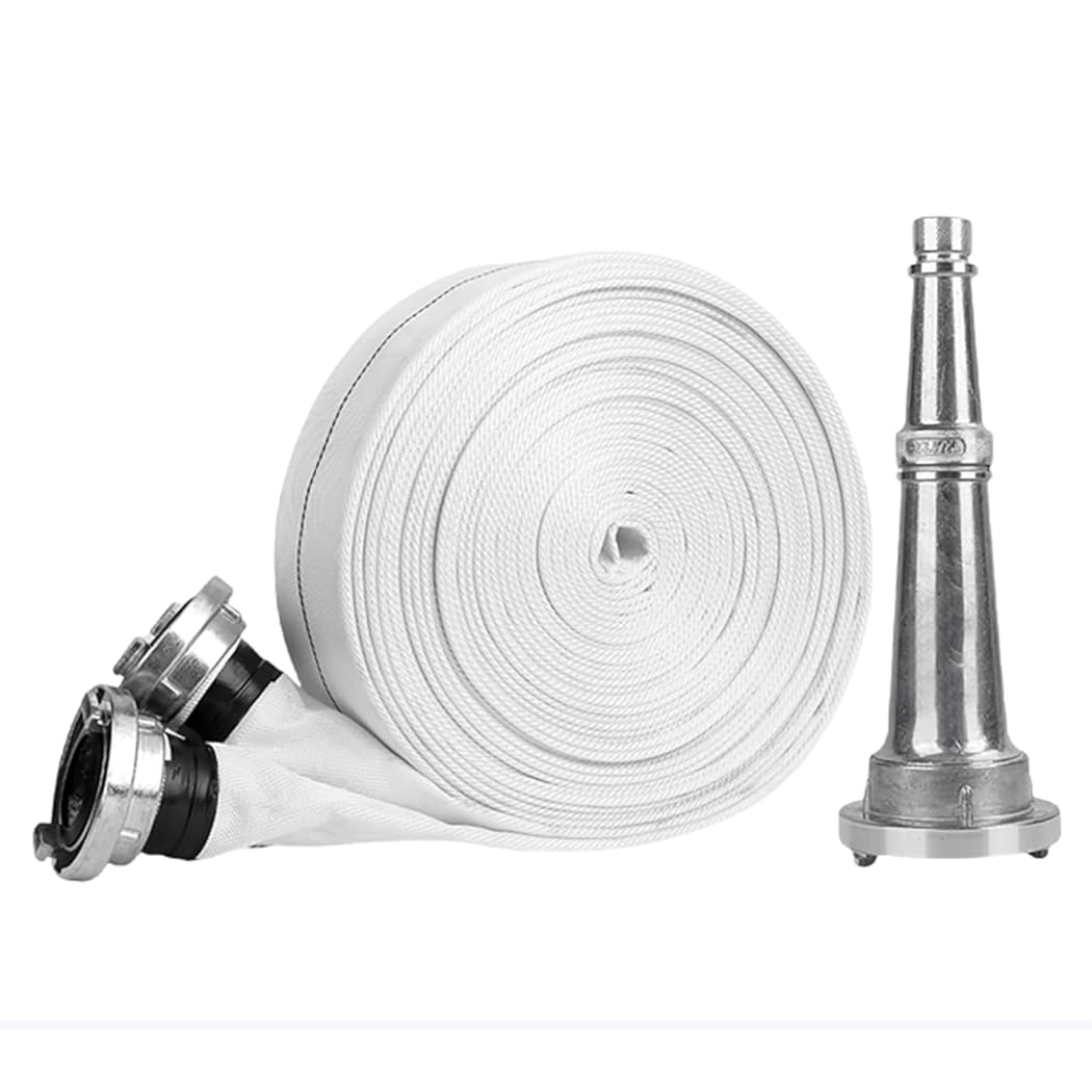 2/2.5in Fire Hose, Fire Fighting Hose, Fire Water Hose Used for Rescuing, Irrigation, Pool Pumping, Urban Cleaning and Maintenance(787in,50mm/2in)