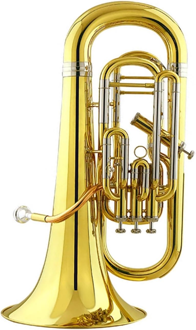 Euphonium In B Flat Major Four Key Instrument Professional Performance For Beginners Euphonium All-brass Instrument