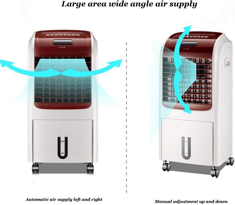Cooling Fans Air-Conditioning Fan, Cool Fan Cooling/Heating Function 90° Oscillation 3 Speed Setting 12 Hour Timer 75W 3 Speed Setting