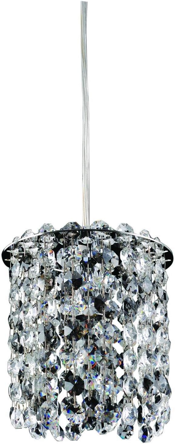 Allegri 11760-010-FR102 Milieu 1 Light Mini Pendant with Color Firenze Fleet Gold