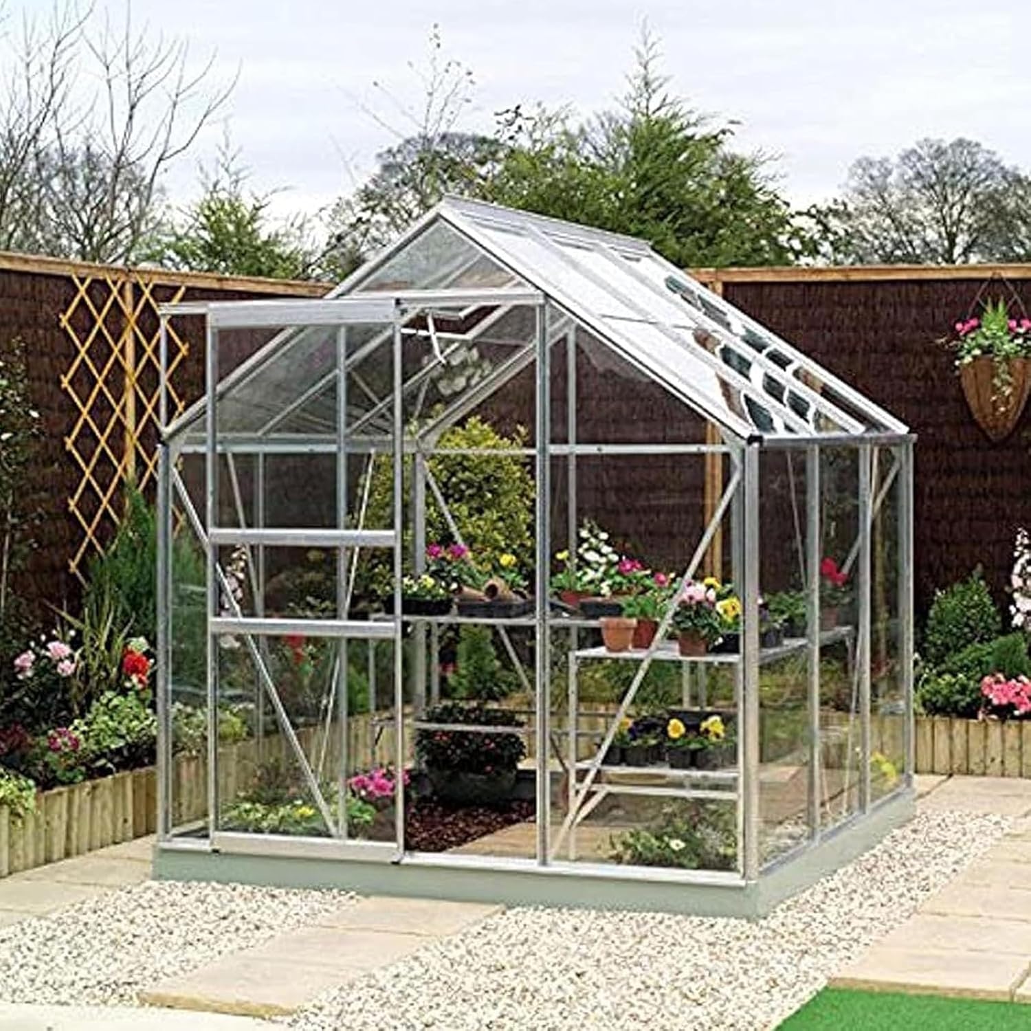 Polycarbonate Roofing Sheet, Outdoor 1mm Rain-Proof Insulation Sunshine Board, UV Protection Impact Resistance, for Sun Room, Outdoor Garden and Greenhouse Covering (Size : 5.1x13.1ft)