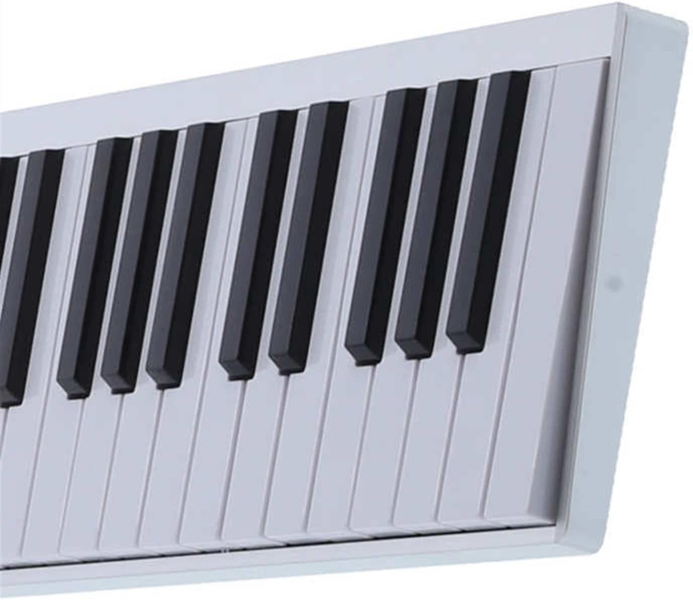 Keyboard Piano 61 Key Smart Digital Electronic Piano MIDI Keyboard Rechargeable LED Digital Tube Display Bluetooth Piano