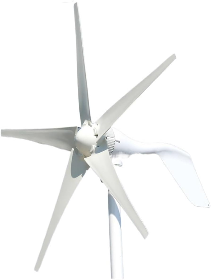 Wind Turbines, Wind Turbine Nerator 400w 600w 12v 24v 48V 5 Blades Small Windmills Wind Power Horizontal for Homeuse(12V)