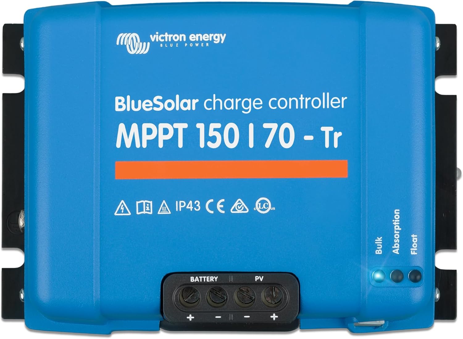 Victron Energy BlueSolar MPPT Tr Solar Charge Controller - Charge Controllers for Solar Panels - 150V, 70 amp, 12/24/36/48-Volt