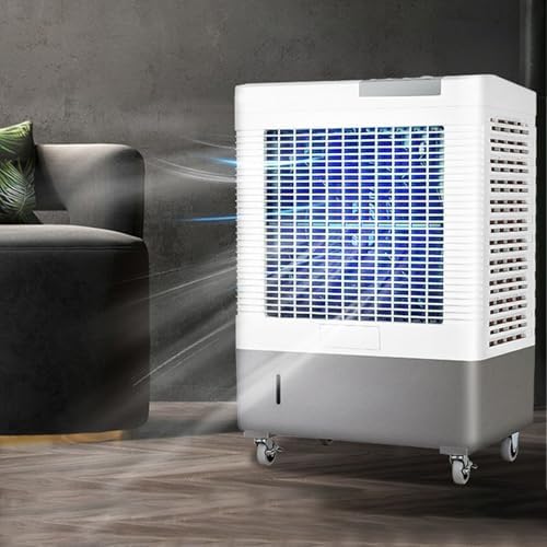 Portable Air Conditioners, Evaporative Air Cooler with 3 Speeds and Extra Large Water Tank, Quiet Swamp Cooler for Room Office