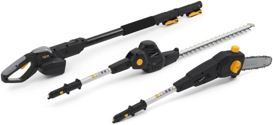 Alpina AMT 20 Li Kit, Telescopic Pruner 20 cm, Hedge Trimmer Accessory with Blades of 45.5 cm, for Trimming and Pruning in Heights, 20 V Battery, Battery and Charger Included