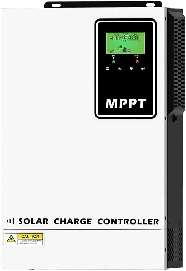High-Efficiency 140A MPPT Solar Charge Controller 48V Battery Regulator, PV MAX 500V Input, for AGM Flooded Lithium Battery, 48V Energy Storage System, Off-Grid, Telecom, Backup Power